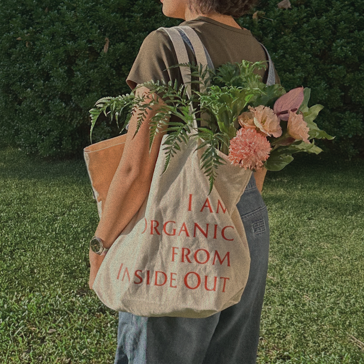 New【重磅實用】100%有機棉重磅托特包 - Image 4